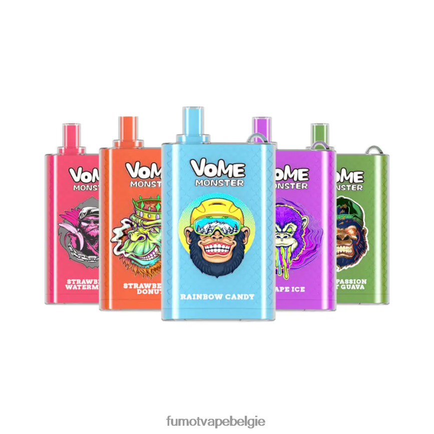 Fumot vape kopen LX0PBF427 vrolijke cola 10000 wegwerp vape pod-apparaat - 20 ml (1 stuk) Fumot Vome Monster