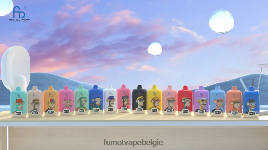 Fumot vape sale LX0PBF135 liefde 66 12000 wegwerp vape-pod van 20 ml - (1 stuk) Fumot Digital Box