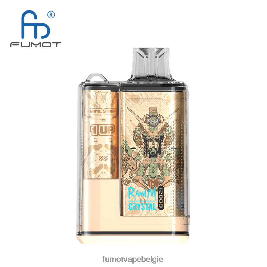 Fumot vape Belgie LX0PBF252 aloë druif 12000 wegwerpvapedoos - 20 ml (1 stuk) Fumot Crystal