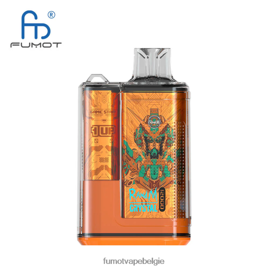 Fumot vape Belgie LX0PBF252 aloë druif 12000 wegwerpvapedoos - 20 ml (1 stuk) Fumot Crystal