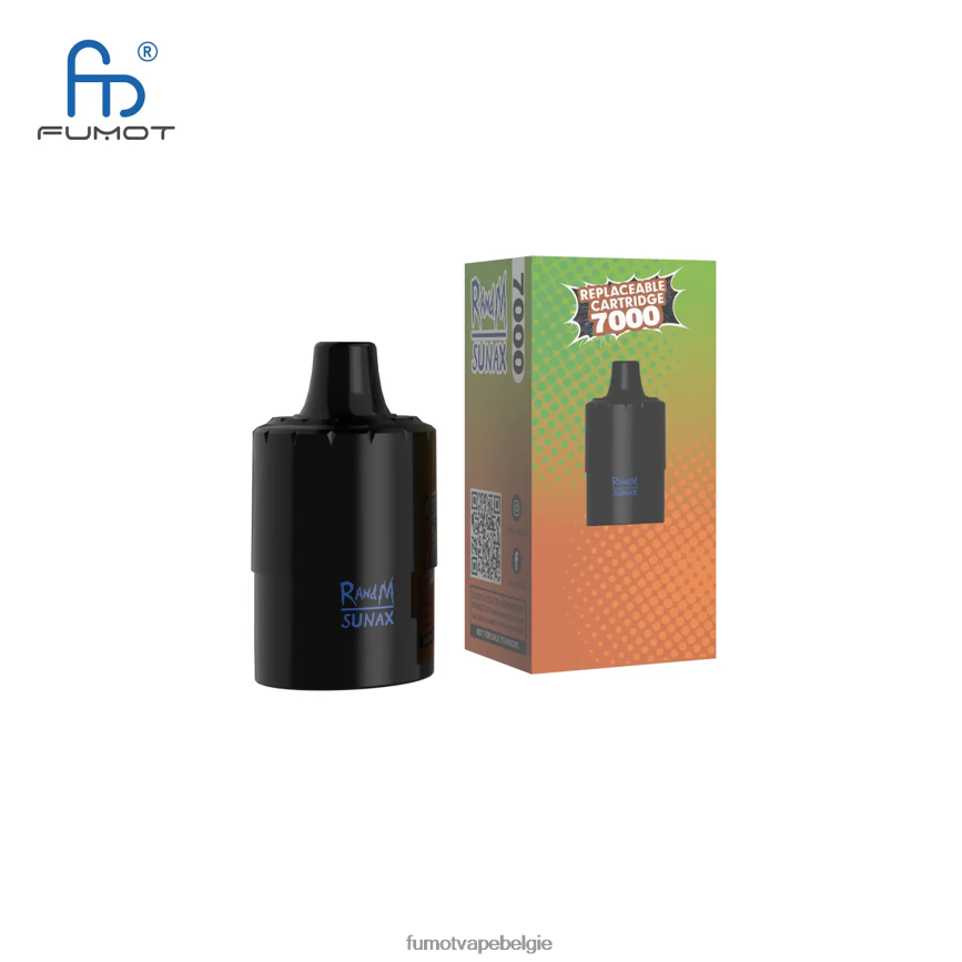 Fumot Belgie LX0PBF484 cola 7000 vervangbare vape-cartridge (1 stuk) Fumot Sunax