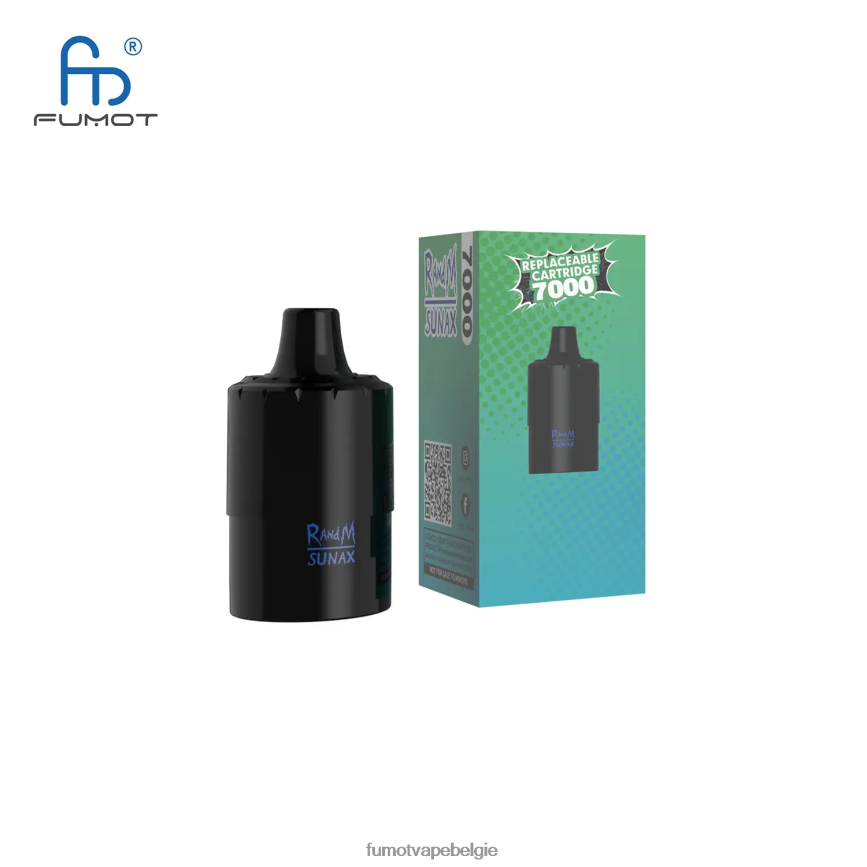 Fumot Belgie LX0PBF484 cola 7000 vervangbare vape-cartridge (1 stuk) Fumot Sunax