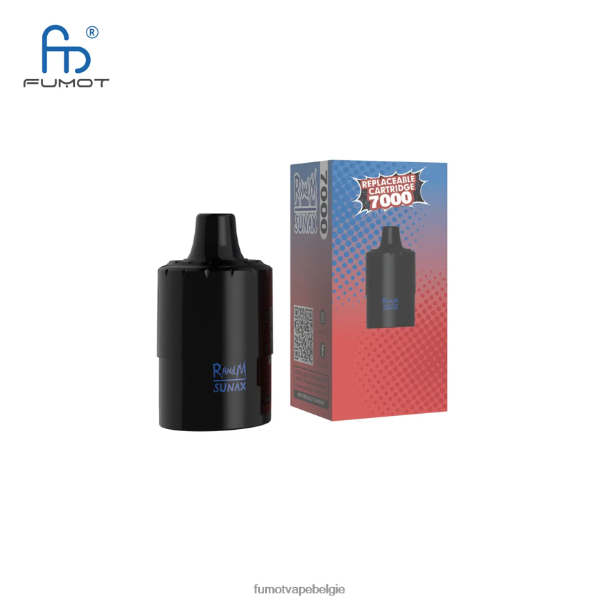 Fumot Belgie LX0PBF484 cola 7000 vervangbare vape-cartridge (1 stuk) Fumot Sunax