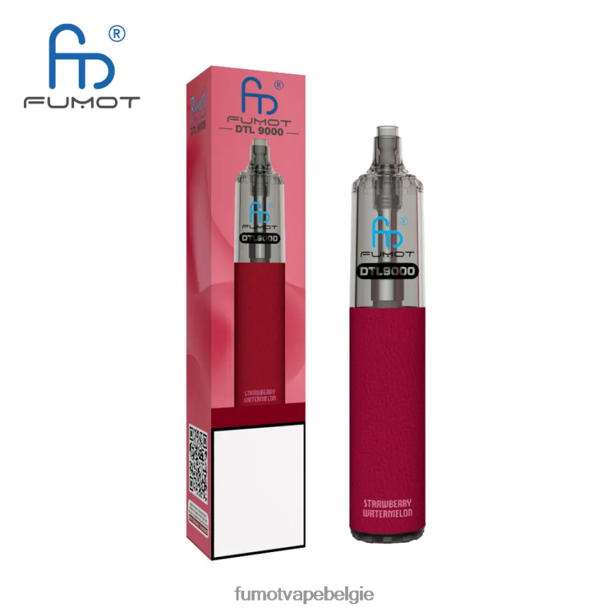 Fumot Belgie LX0PBF374 watermeloen blij snoepje wegwerp vape-pen 9000- 18ml (1 stuk) Fumot DTL