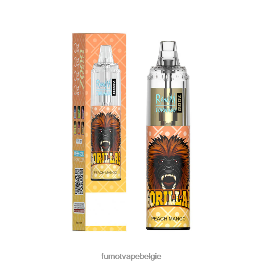 Fumot Belgie LX0PBF104 aardbei watermeloen 14 ml (1 stuk) 7000 wegwerp-vape-pen Fumot Tornado