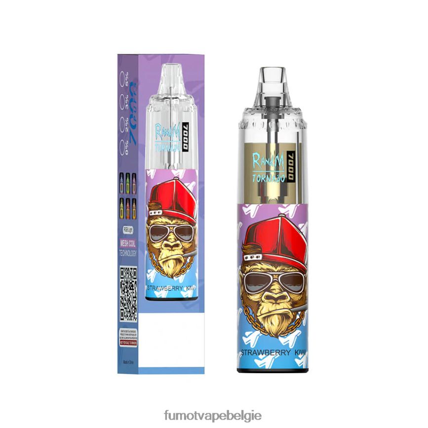 Fumot Belgie LX0PBF104 aardbei watermeloen 14 ml (1 stuk) 7000 wegwerp-vape-pen Fumot Tornado