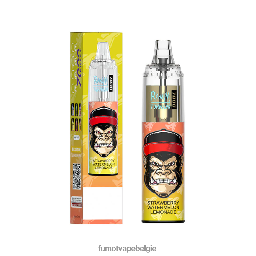 Fumot Belgie LX0PBF104 aardbei watermeloen 14 ml (1 stuk) 7000 wegwerp-vape-pen Fumot Tornado