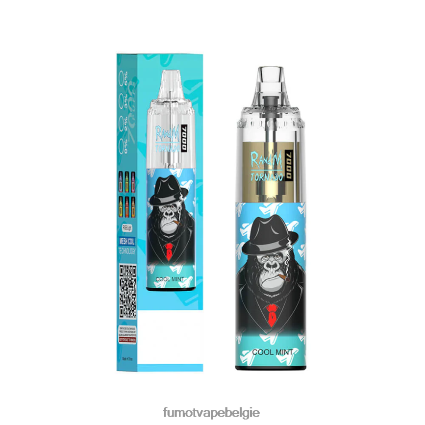 Fumot Belgie LX0PBF104 aardbei watermeloen 14 ml (1 stuk) 7000 wegwerp-vape-pen Fumot Tornado