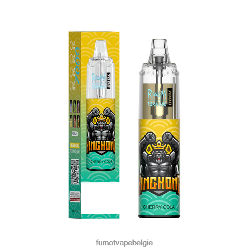 Fumot Belgie LX0PBF104 aardbei watermeloen 14 ml (1 stuk) 7000 wegwerp-vape-pen Fumot Tornado