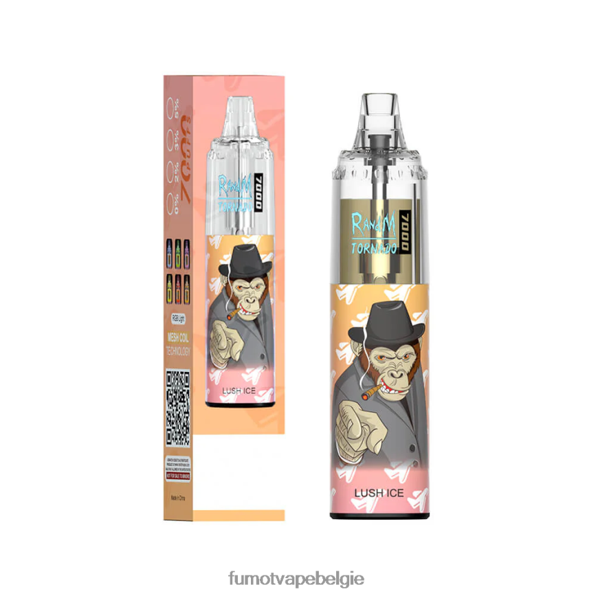 Fumot Belgie LX0PBF104 aardbei watermeloen 14 ml (1 stuk) 7000 wegwerp-vape-pen Fumot Tornado