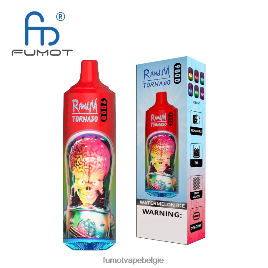 Fumot kopen LX0PBF31 vimto 18 ml 9000 wegwerp-vape-pen (1 stuk) Fumot Tornado