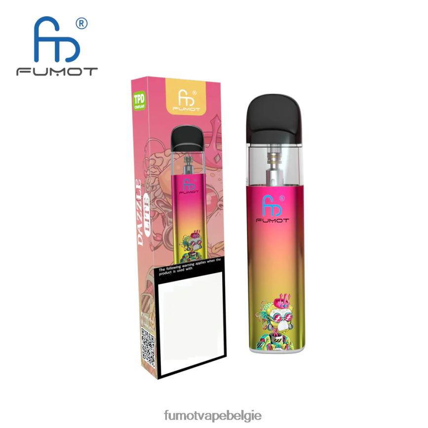 Fumot kopen LX0PBF551 groen-paars tpd-compatibele lege vape-kit (1 stuk) Fumot Dazzle Lite