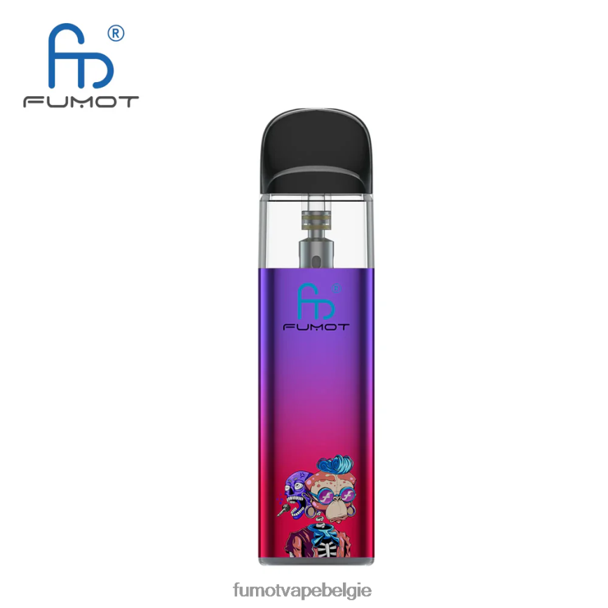 Fumot kopen LX0PBF551 groen-paars tpd-compatibele lege vape-kit (1 stuk) Fumot Dazzle Lite