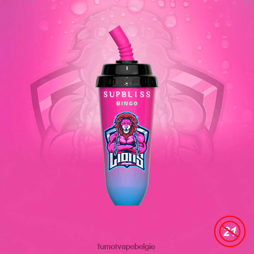 Fumot store LX0PBF400 dame moordenaar 8000 wegwerp vape pod-apparaat - 16 ml (1 stuk) Fumot Supbliss Bingo