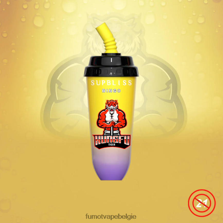 Fumot vape kopen LX0PBF407 aardbei banaan 16ml 8000 wegwerp vape pod-apparaat (1 stuk) Fumot Supbliss Bingo