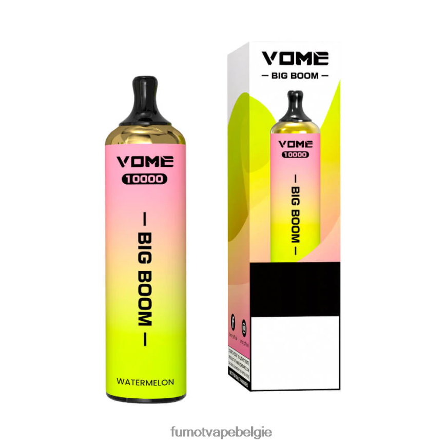 Fumot cigarette LX0PBF439 watermeloen wegwerp vape-pen 10000 - 20ml (1 stuk) Fumot Vome Big Boom