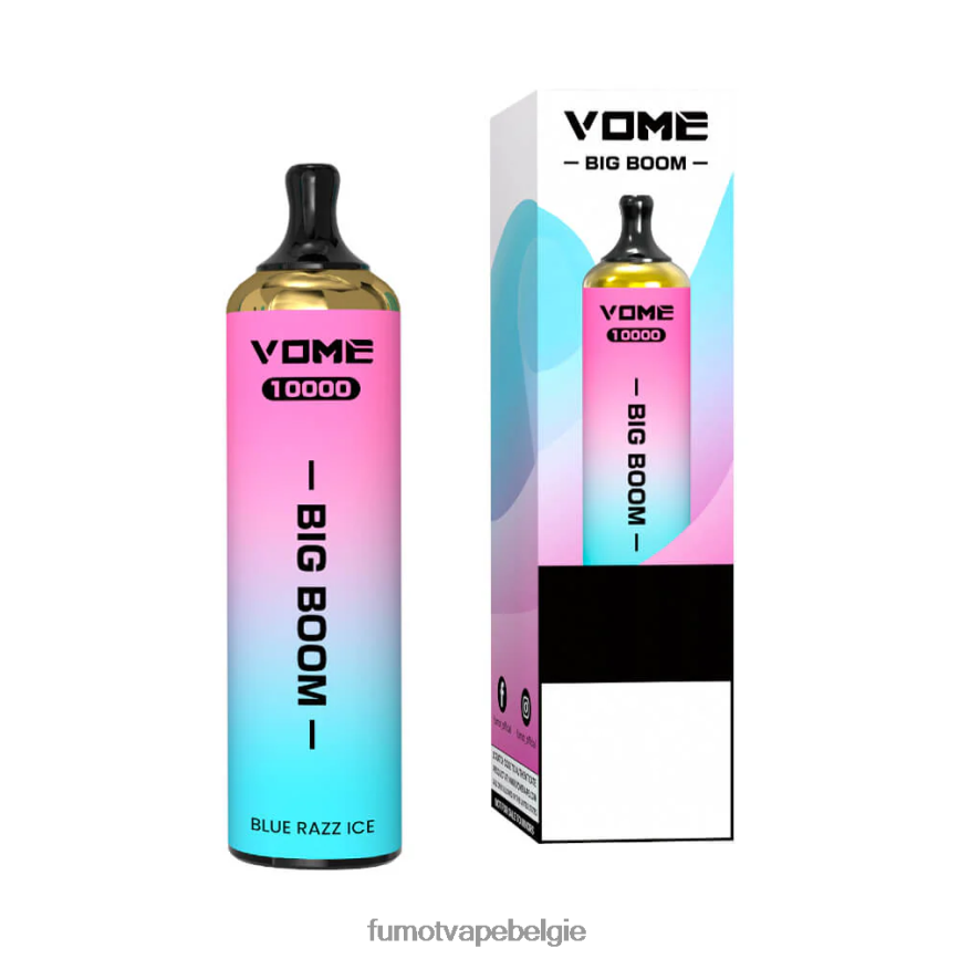 Fumot cigarette LX0PBF449 weelderig ijs wegwerp vape-pen 10000 - 20ml (1 stuk) Fumot Vome Big Boom