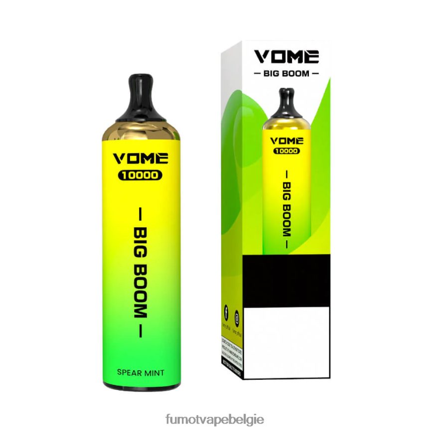 Fumot cigarette LX0PBF449 weelderig ijs wegwerp vape-pen 10000 - 20ml (1 stuk) Fumot Vome Big Boom