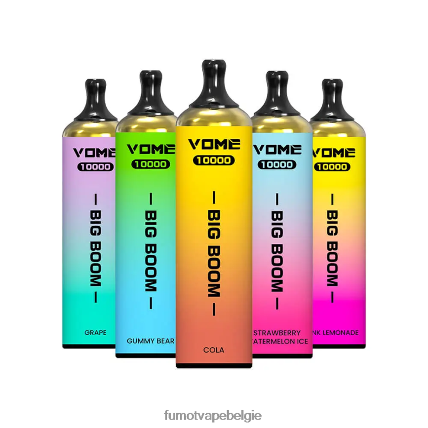 Fumot vape kopen LX0PBF447 roze limonade wegwerp vape-pen 10000 - 20ml (1 stuk) Fumot Vome Big Boom