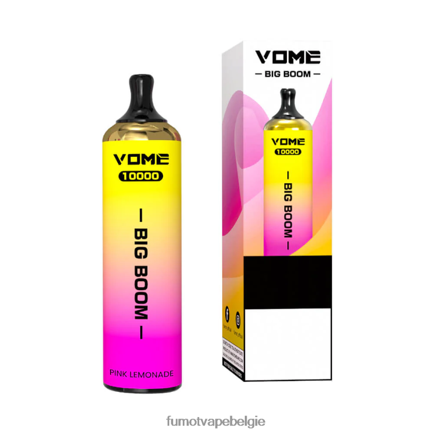 Fumot vape price LX0PBF443 kiwi-guave wegwerp vape-pen 10000 - 20ml (1 stuk) Fumot Vome Big Boom